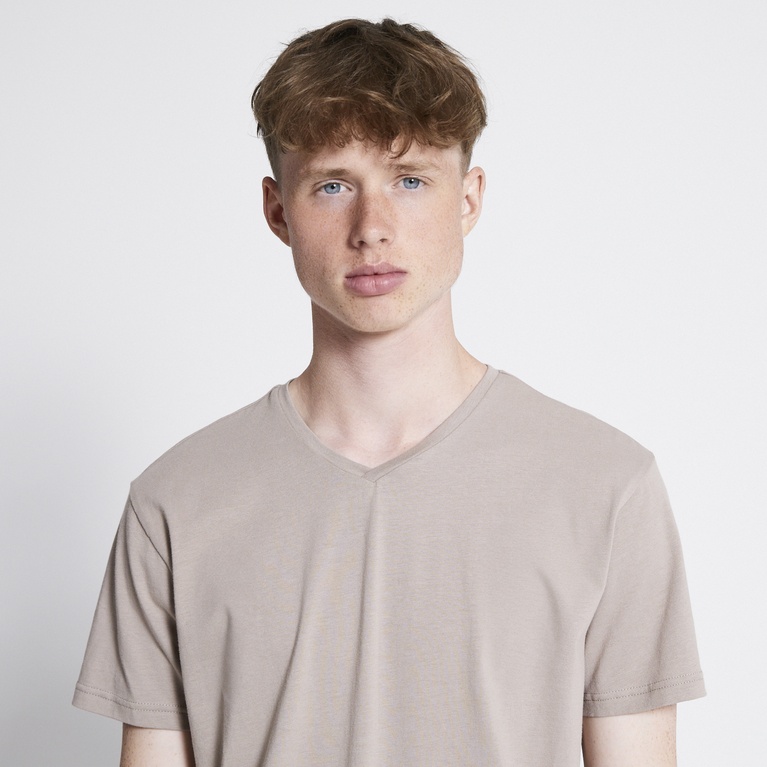 Premium basic tee "Conrad" Beige